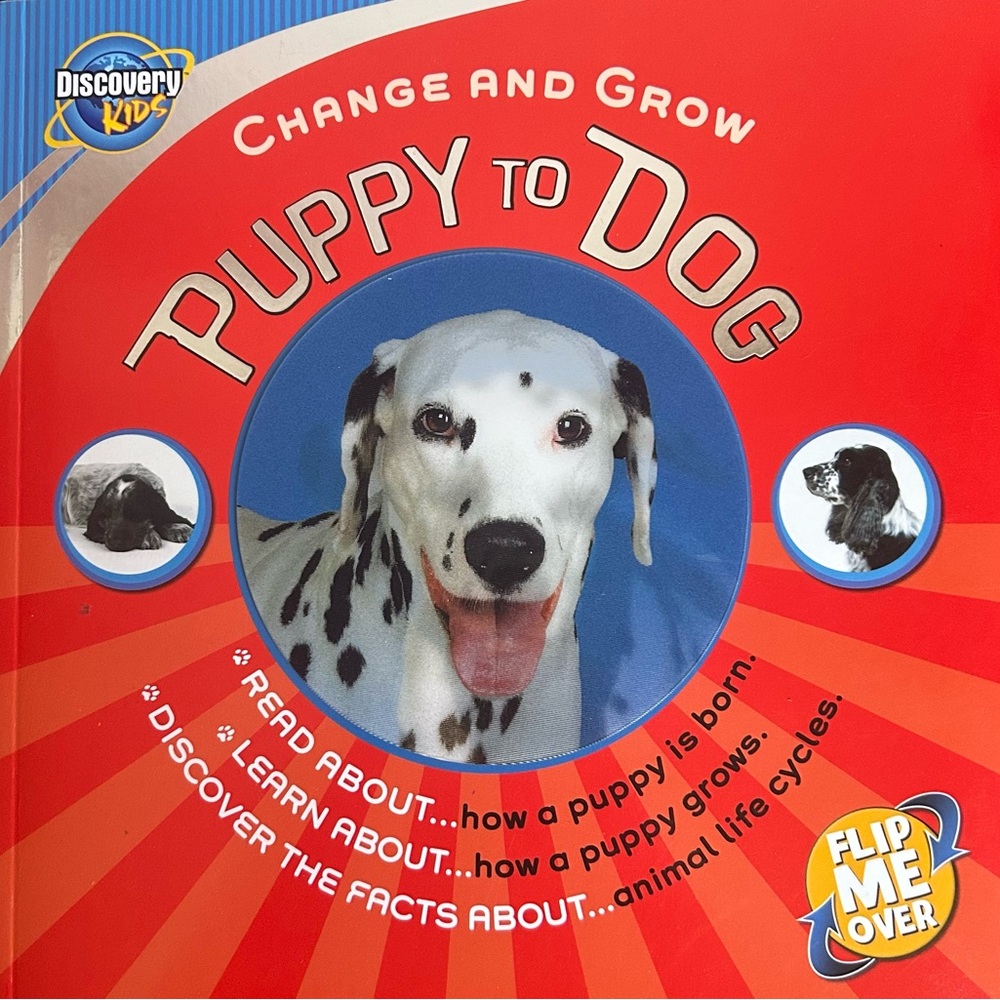 BUNDLE & SAVE 🎉 Discovery Kids Change & Grow Puppy to Dog & Kitten to Cat Book